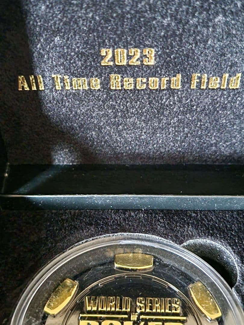 『激レア』2023 WSOPメインイベント参加者限定カードプロテクター