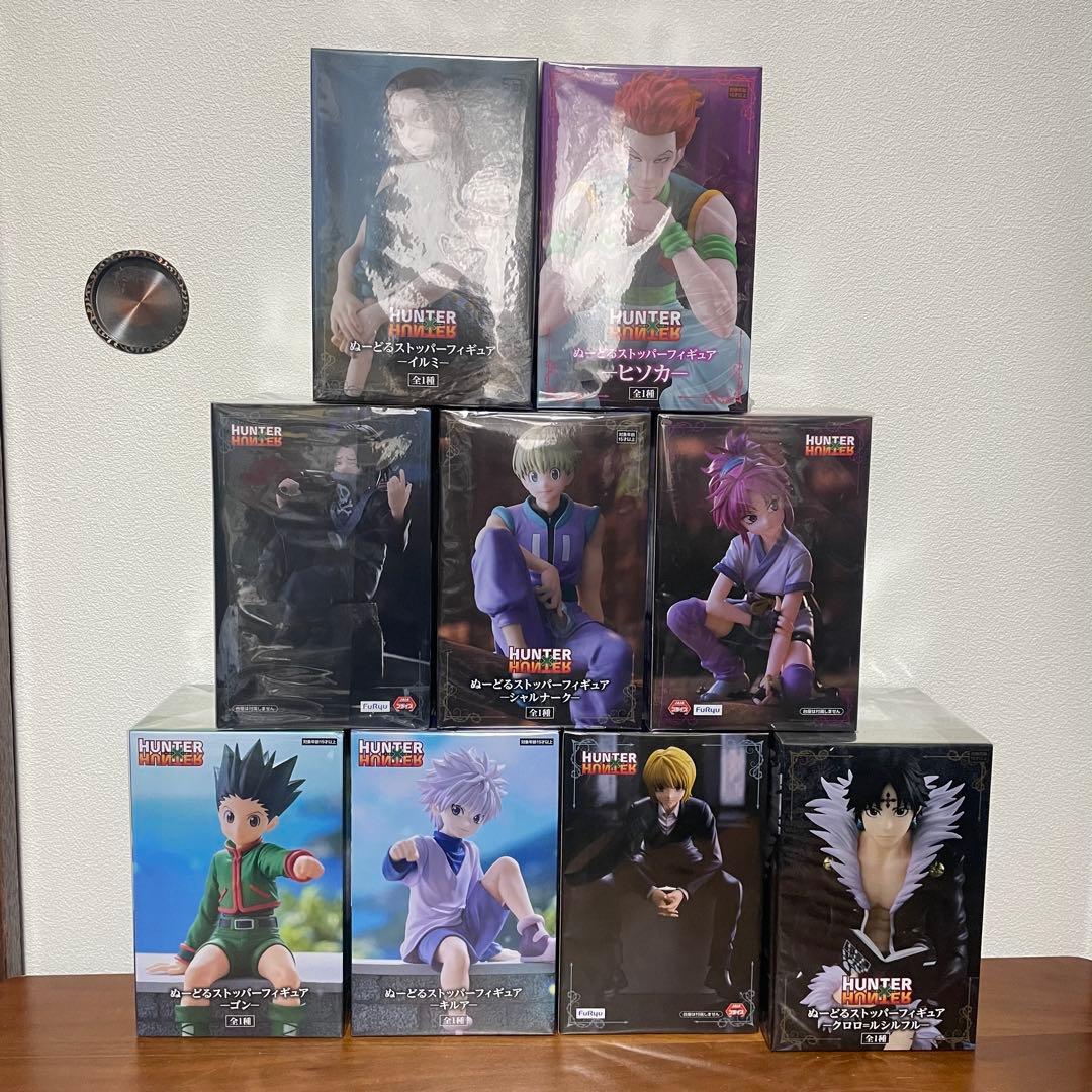 HUNTER x HUNTER ぬーどるストッパーフィギュア 9体セット HUNTER×HUNTER ぬーどるストッパー フィギュア キルア ゴン