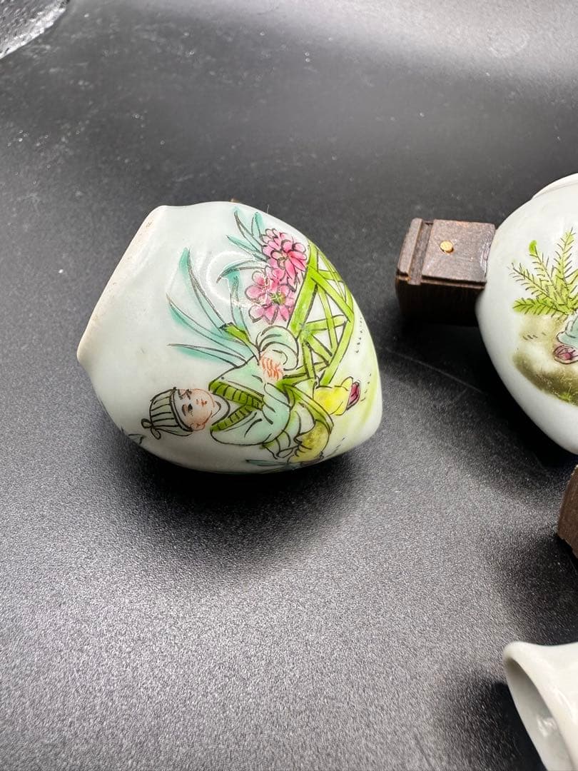 鸟食罐，中国，古玩，骨董，清時代，置物