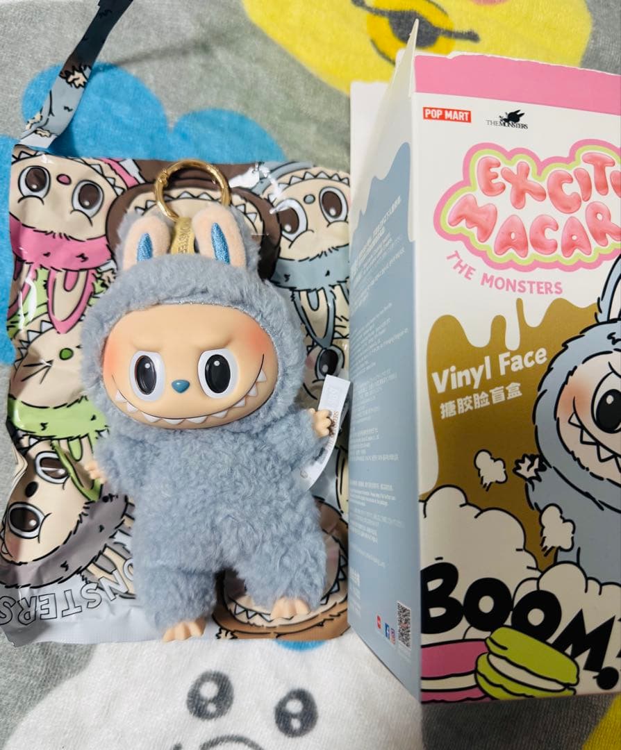 【ラブブ】popmart THE MONSTERS Macaron ぬいぐるみ