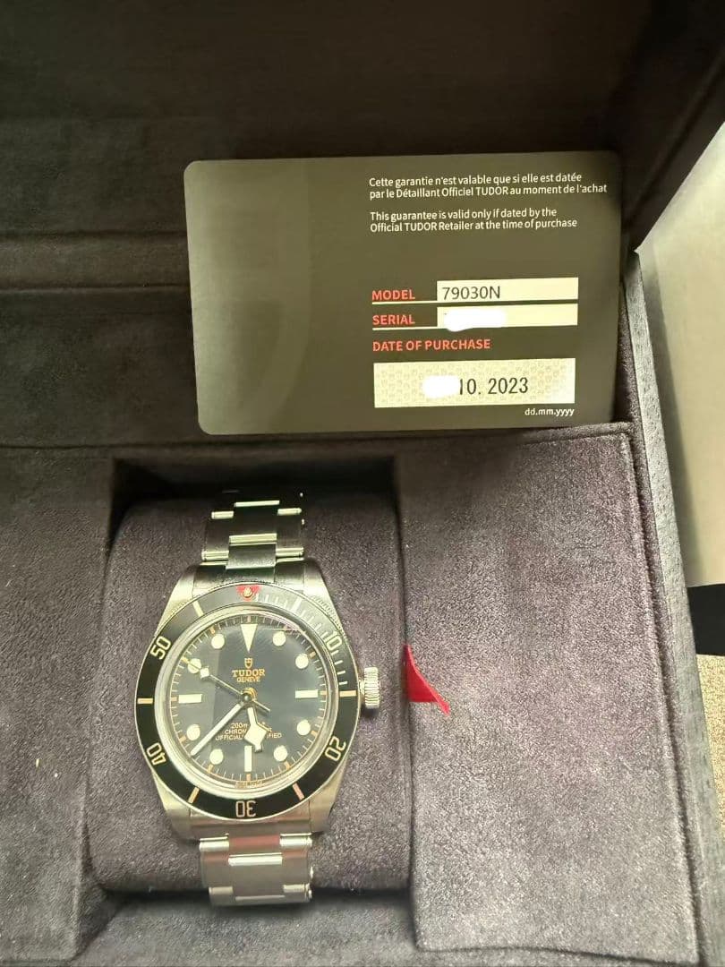 チューダー ブラックベイ58 79030N メンズ 腕時計