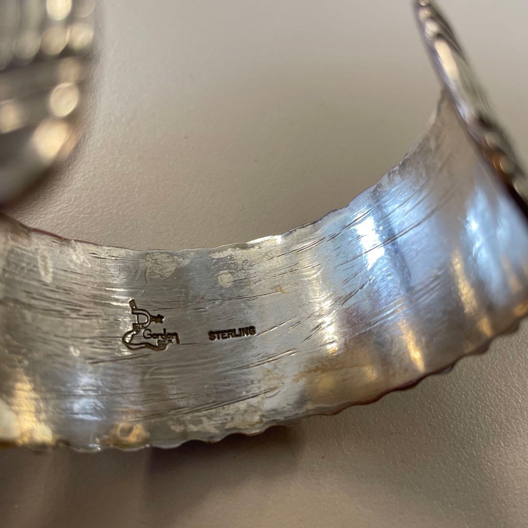 デルバートゴードン バングル インディアンジュエリー ブルースモーガン ナバホ族