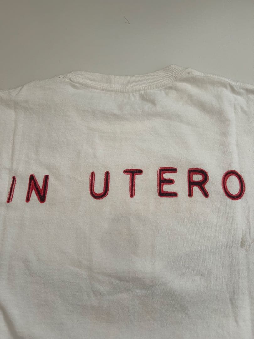 NIRVANA IN UTERO Tee サイズL