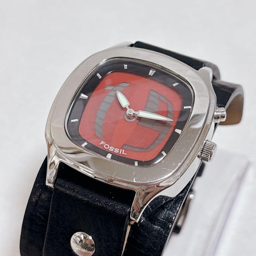 希少✨ FOSSIL　BIG TIC　JR-8292 アナデジ y2k　00's