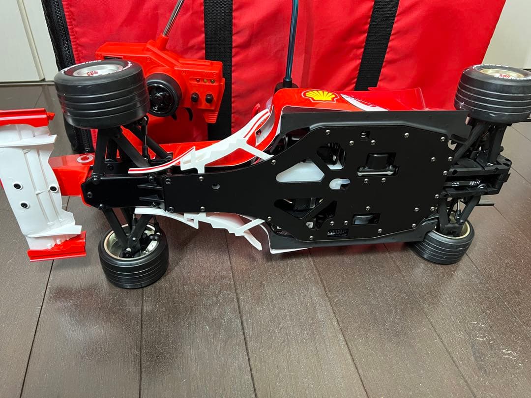 デアゴスティーニ フェラーリf2004 エンジンカー 未走行 フルセット 超