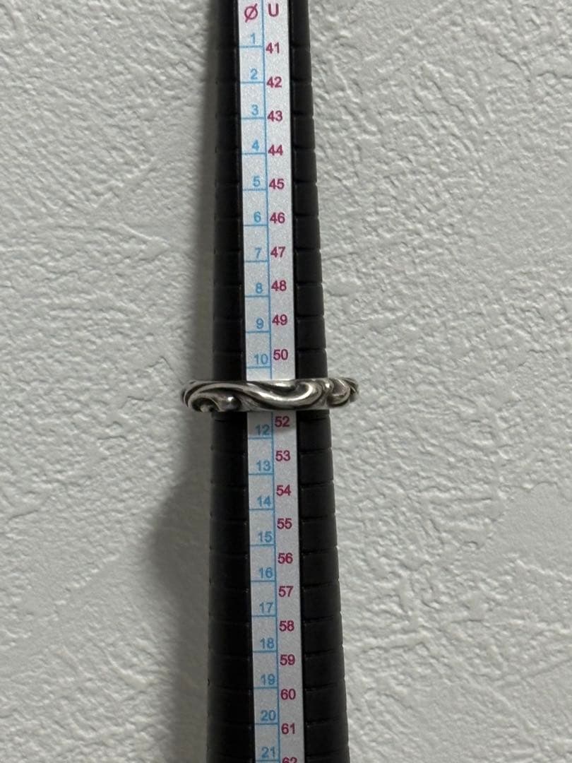 CHROME HEARTS クロムハーツ スクロールバンド リング　11号