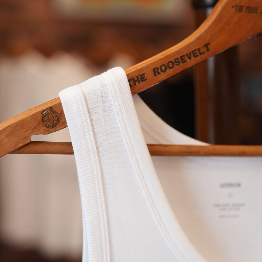 トップス ULTERIOR 25SS \"TUBULAR TANK TOP\" -WHITE-