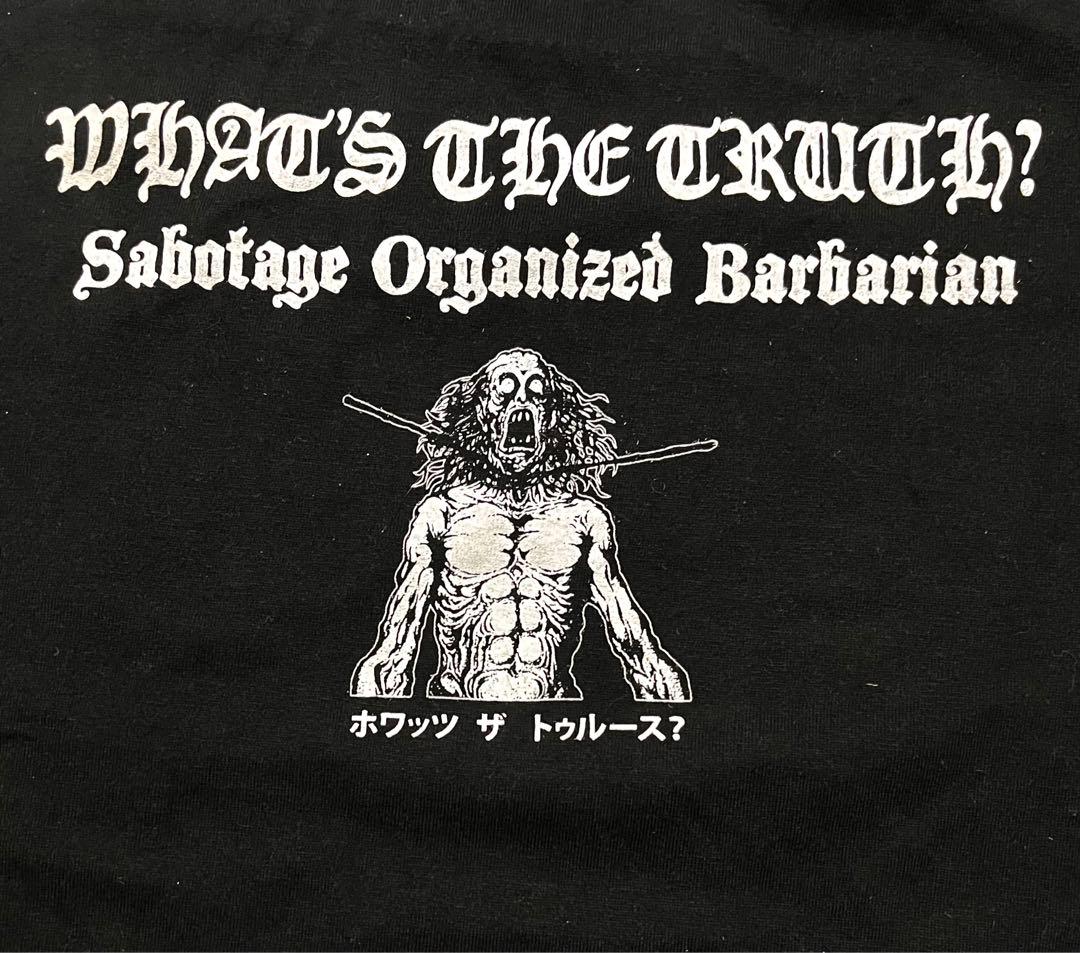 貴重! S.O.B「what's the truth?」バンドTシャツ XL - メルカリ