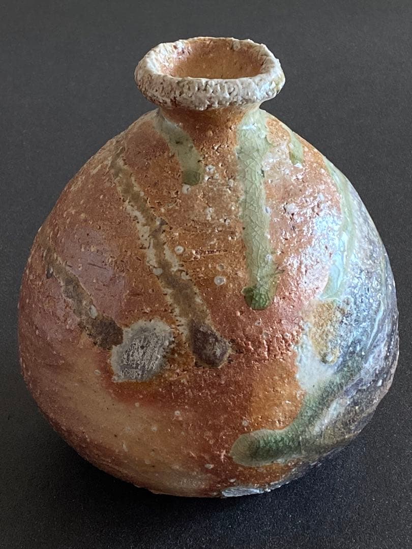 信楽焼 Shigaraki ware 花入 Vase 井村侊生 N14