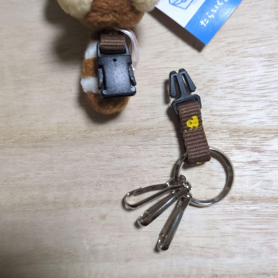 たらいぐまのらんどりー　ネックストラップ　ぬいぐるみ　レトロ　サンリオ