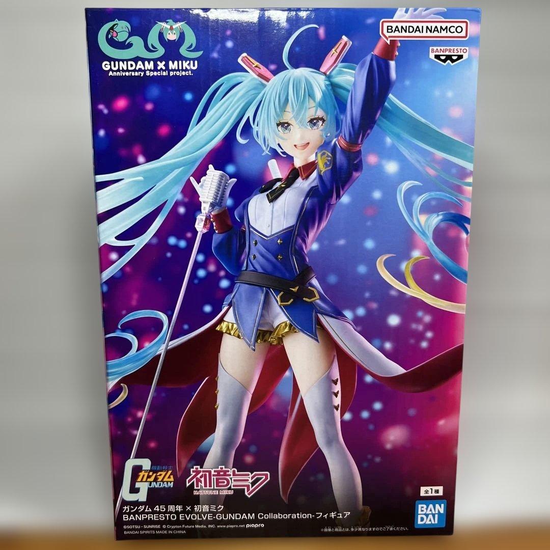 新品未開封】ガンダム45周年×初音ミク フィギュア - メルカリ