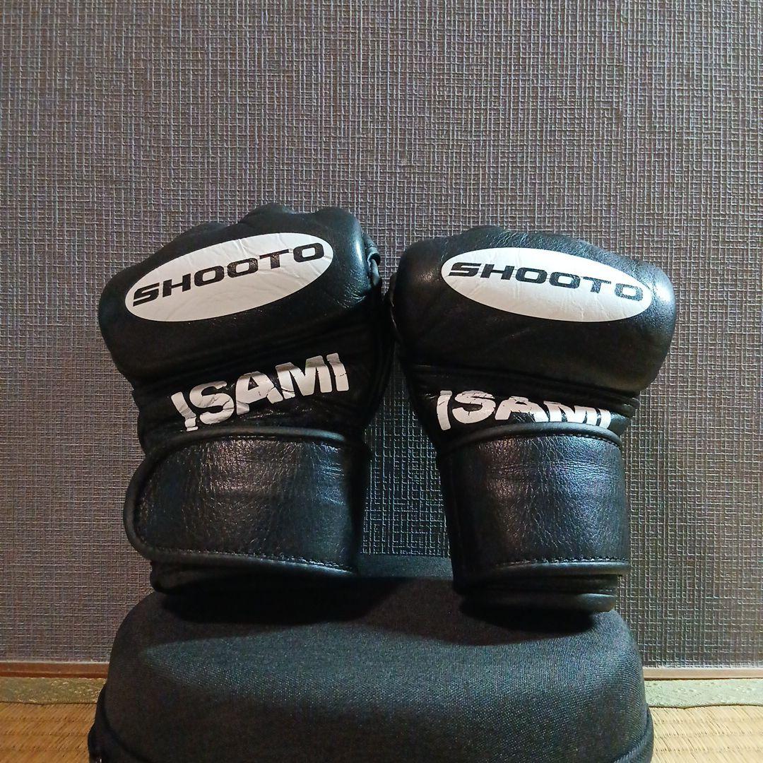 ISAMI SHOOT オープンフィンガーグローブsサイズ ISAMI 修斗 グローブ オープンフィンガーグローブ Sサイズ グローブ