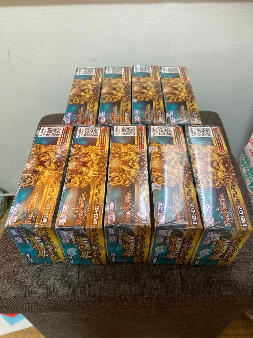 【新品未開封】シュリンク付　デュエキングmax 2023 9box