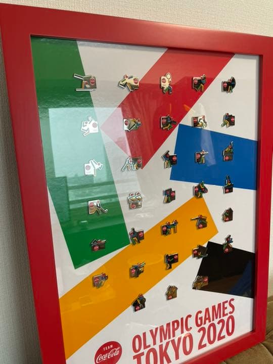 コカコーラ 東京オリンピック ピクトグラムピンバッジ コンプリートセット