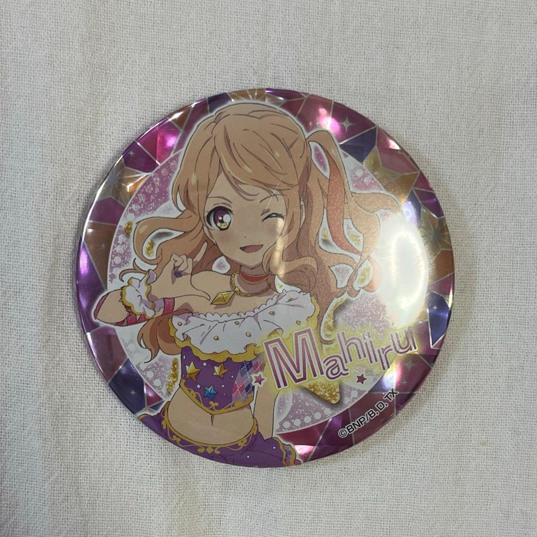 アイカツフレンズ オフィシャルショップ グリッターガラポン 缶バッジ