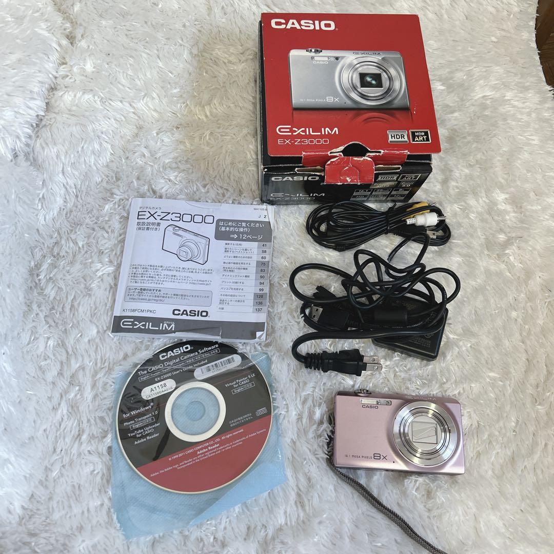 CASIO EXILIM EX-Z3000　16.1M 8倍ズーム