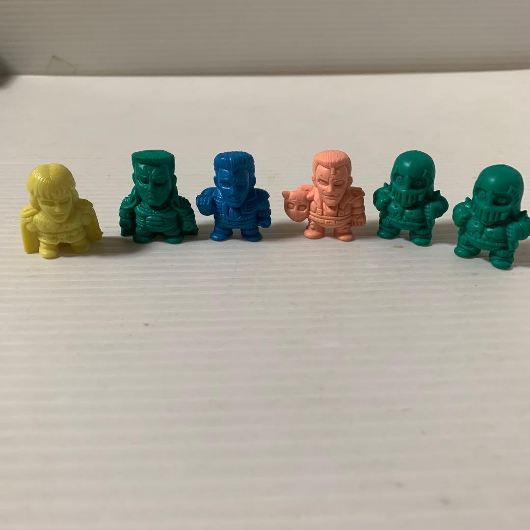 当時物 SD北斗の拳消しゴム カラフルフィギュアセット 6体 - メルカリ