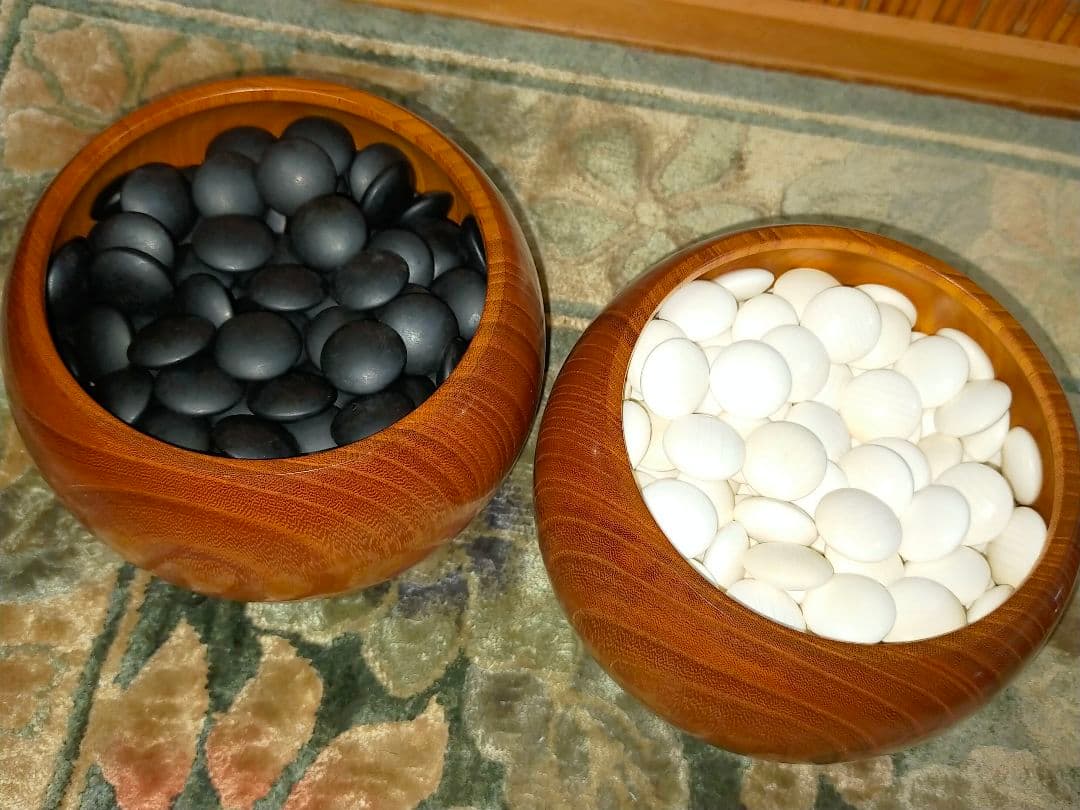 ♥値下げ！♥　囲碁　碁笥　碁石♥　蛤　那智