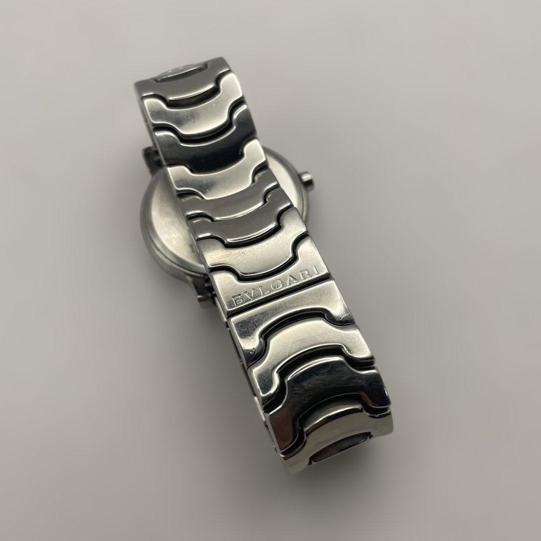 稼働品　BVLGARI ソロテンポ　ST35S 黒文字盤　腕時計