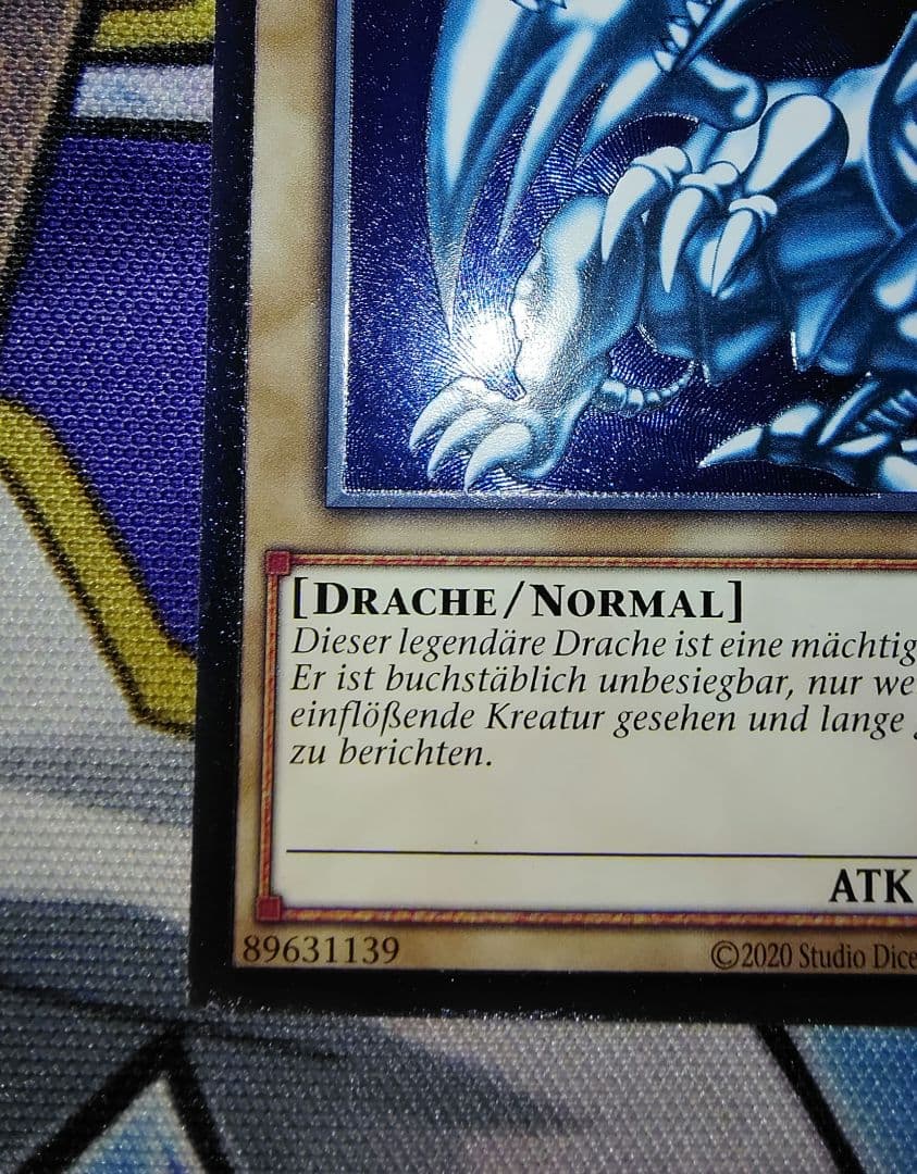 ★*★様 遊戯王 青眼の白龍 ブルーアイズ OTS28 レリーフ ドイツ版 美品