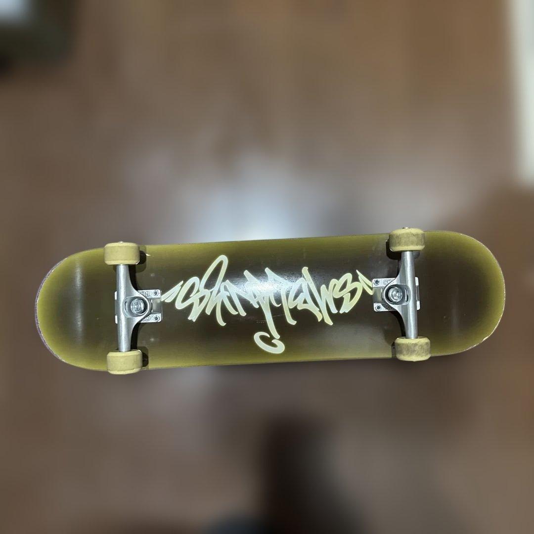 SMBLANKS スケートボード コンプリート ブラックデッキ