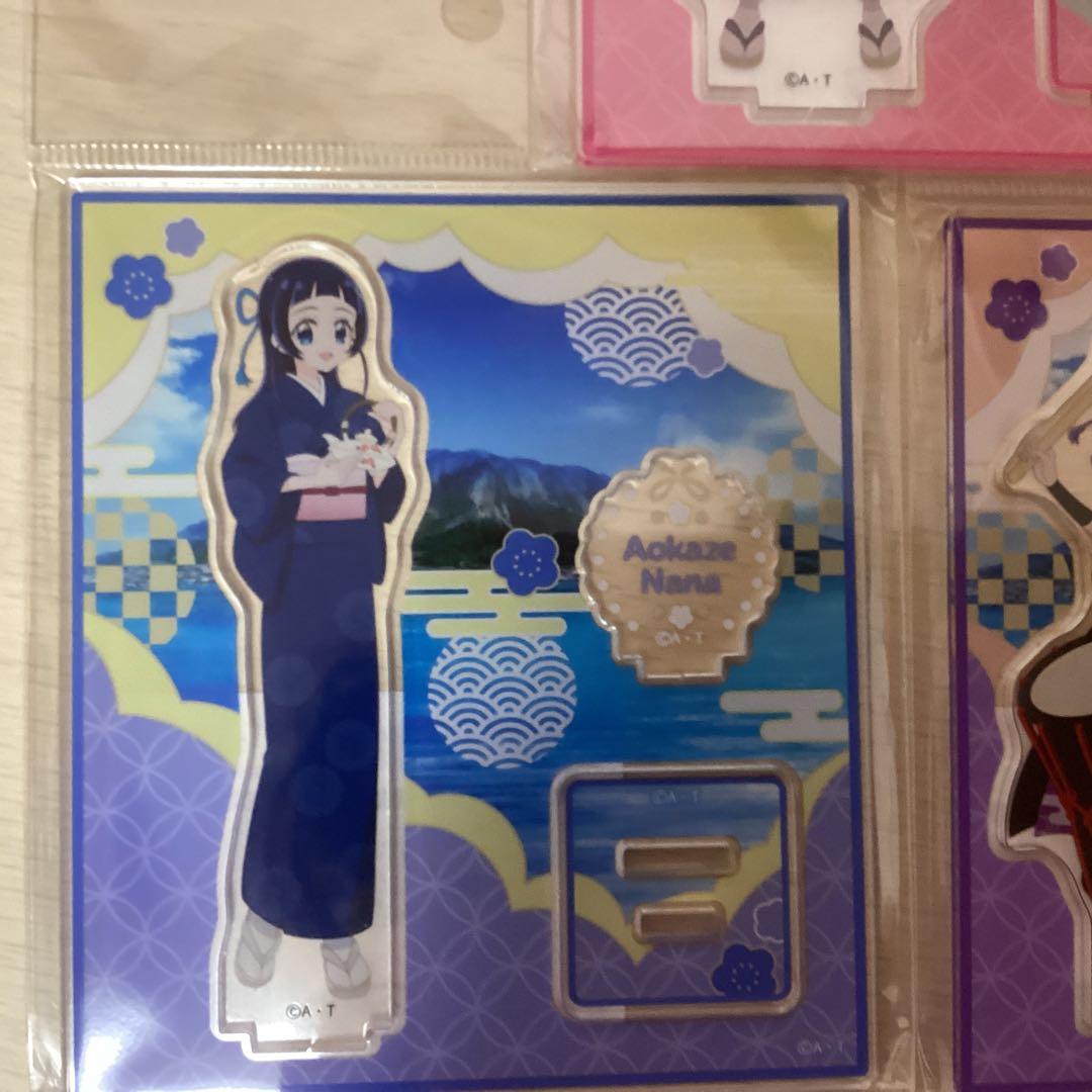 プリキュアプリティストア出張店inオプシアミスミ アクリルスタンド3人