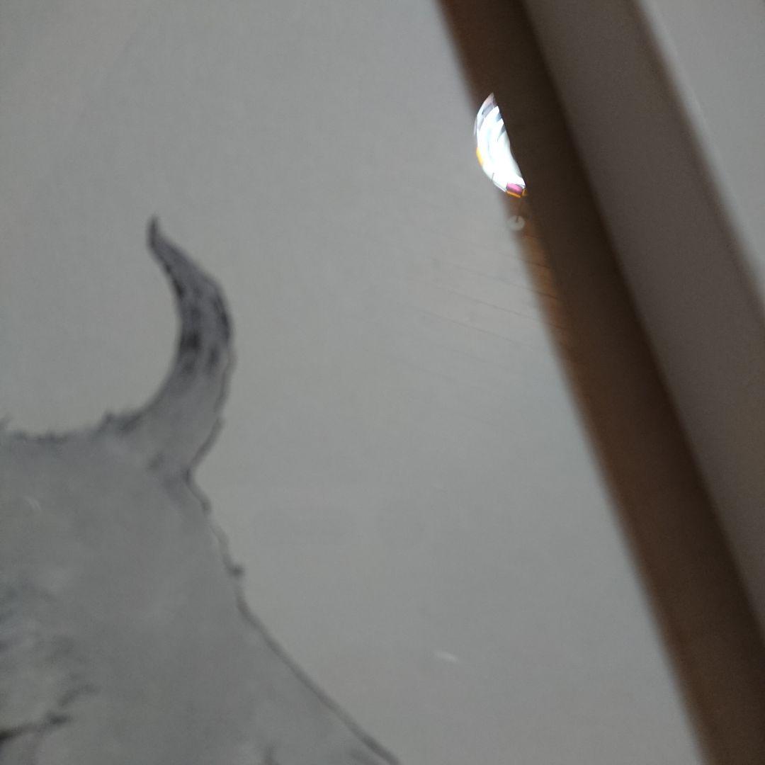 伊藤清子 SAYAKO ITOH 子猫 cat 日本画 直筆 サイン入り 額付き