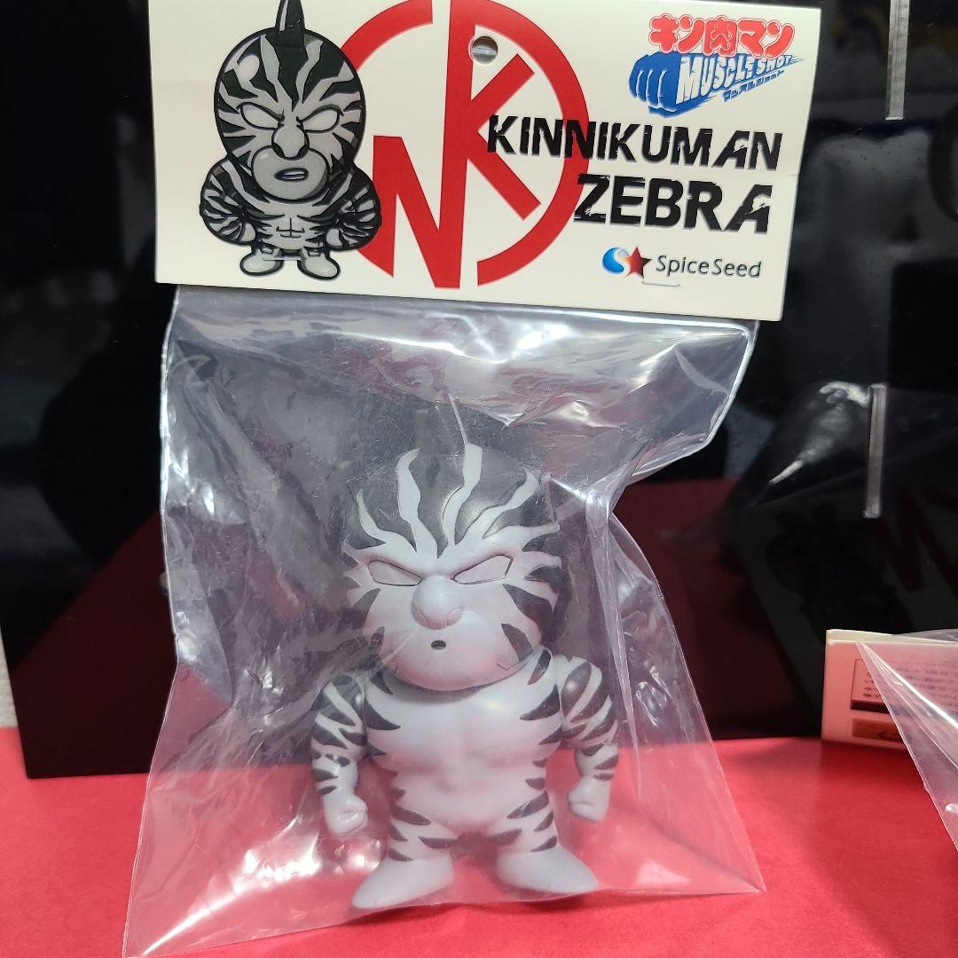 スパイスシード　キン肉マン　マッスルショット　キン肉マンゼブラ、ソルジャーセット