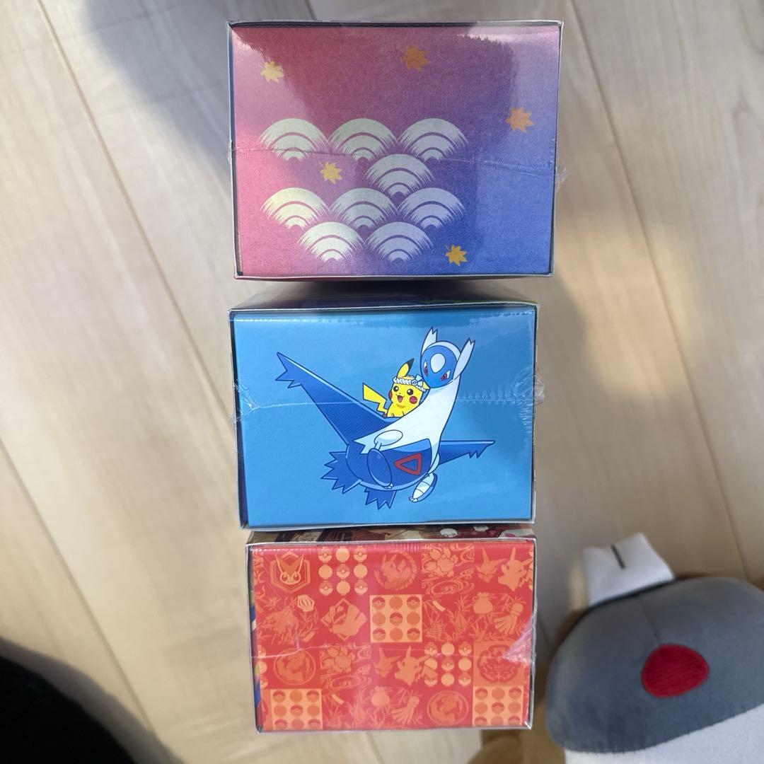 ポケモンセンタースペシャルBOX 3点シュリンク付き