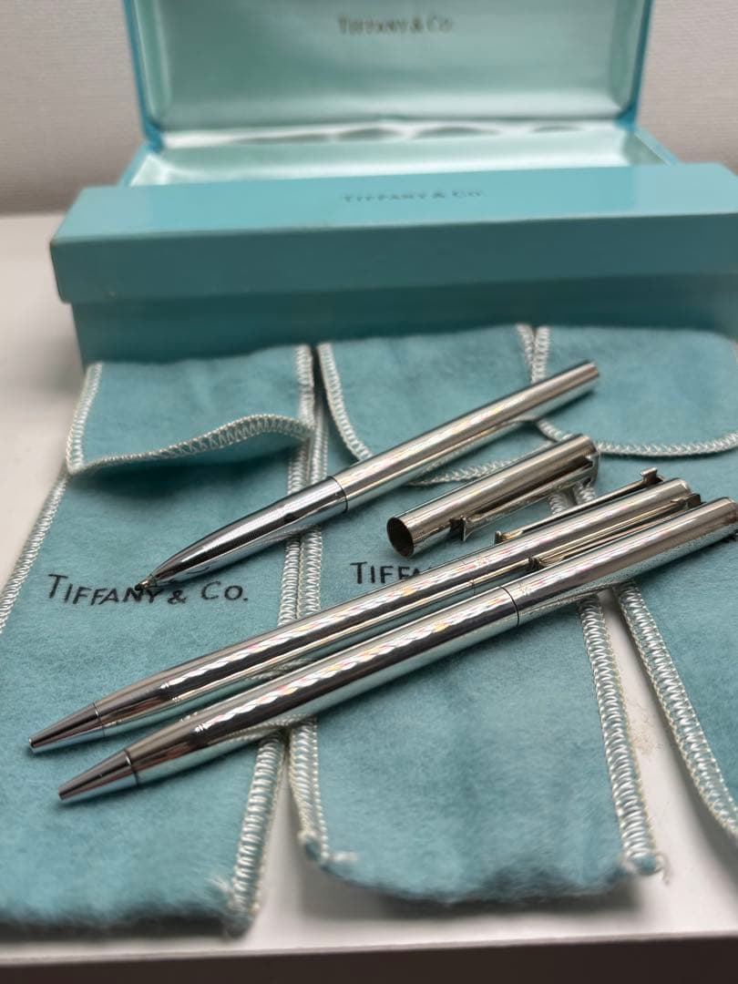 まとめ売りTIFFANY エクゼクティブ Tクリップ ボールペン ティファニー