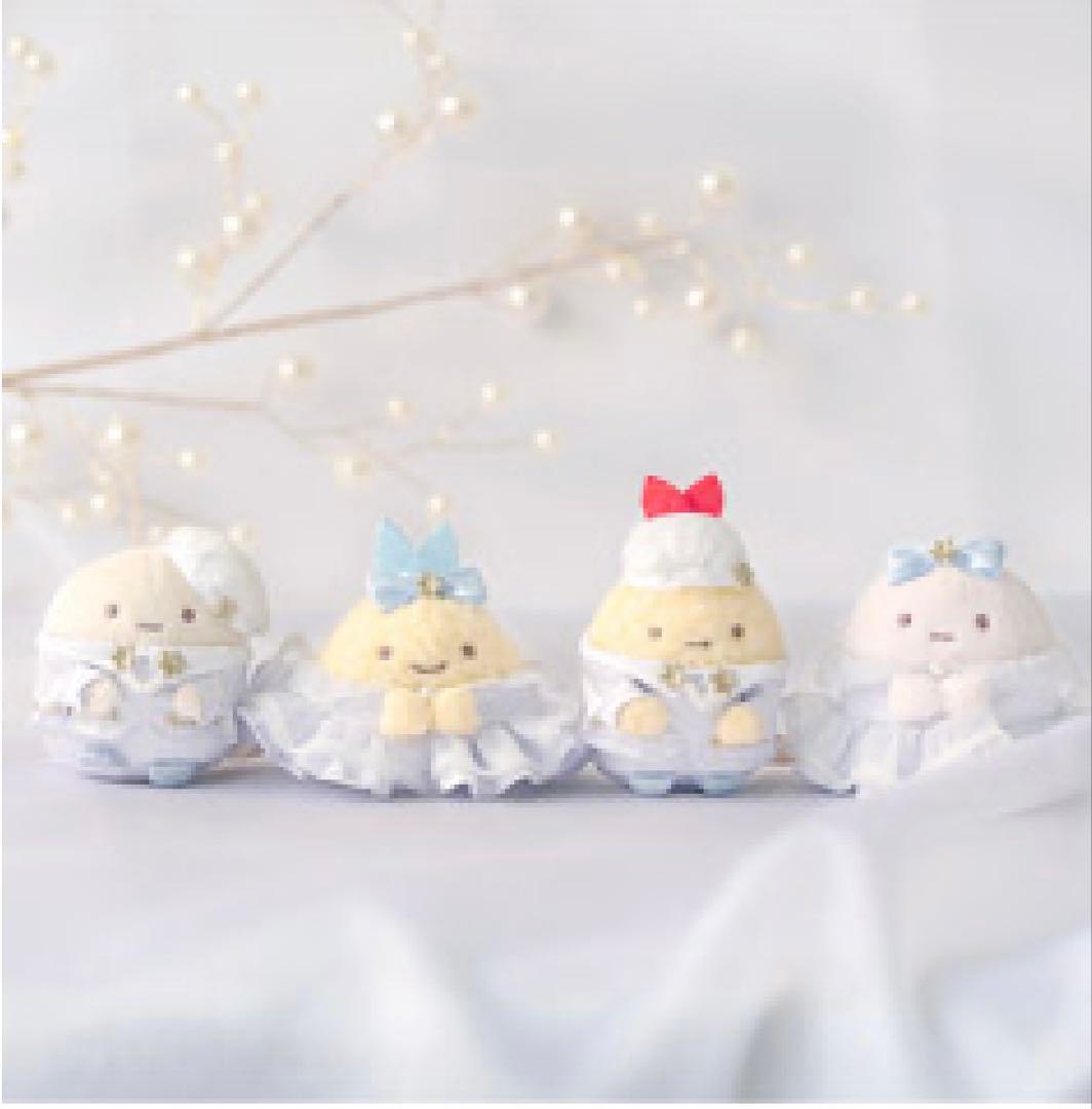 すみっコぐらし　メゾンドフルール　スペシャルコラボぬいぐるみ　4体セット　受注
