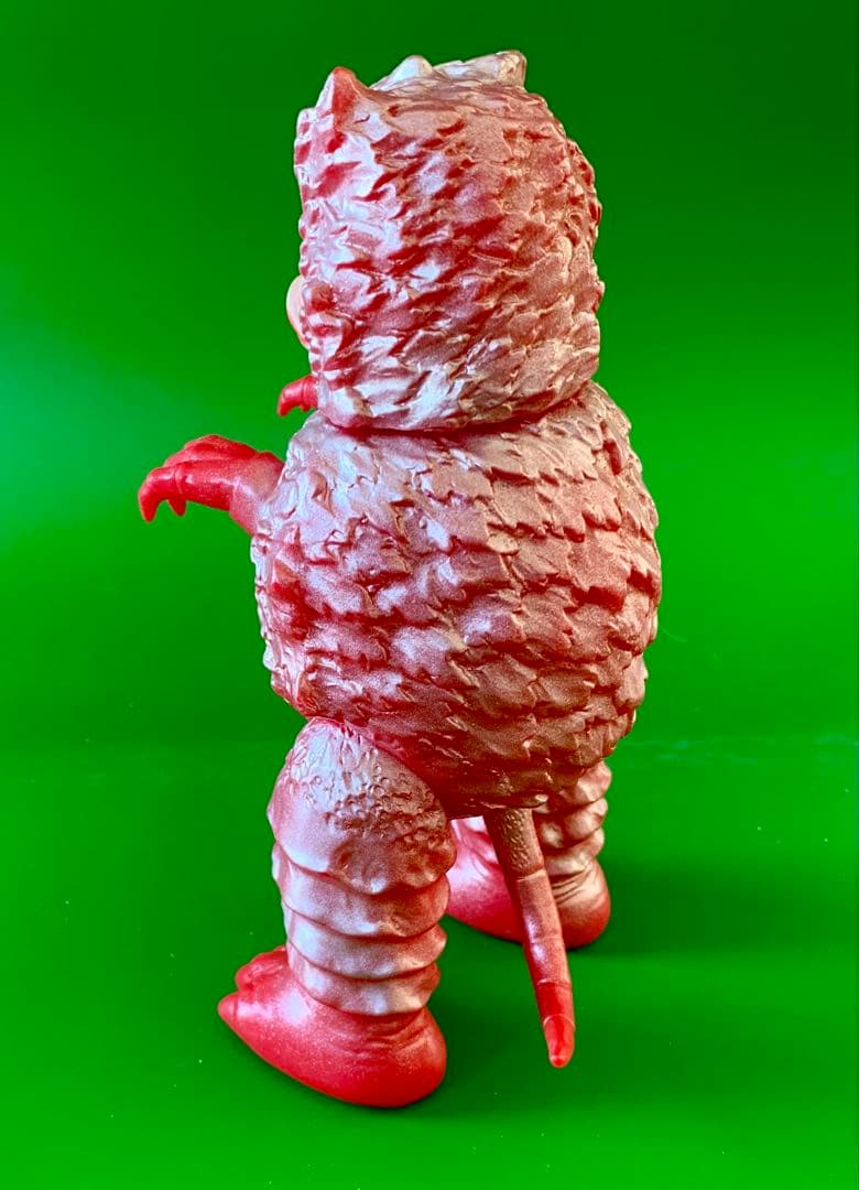 赤ガラモン 尾可動 未使用極美品 ソフビ人形 マルサン刻印無し希少品です！