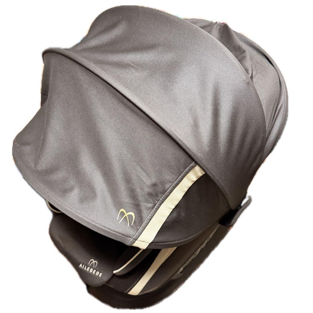 美品⭐︎エールべべ クルット3i グランス BF851 ISOFIX ブラウン