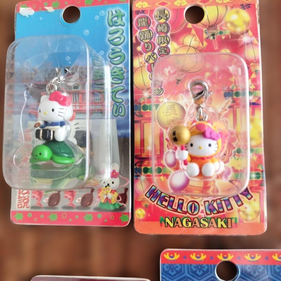④ハローキティ 地域限定 ファスナーマスコットなど 12個セットまとめ