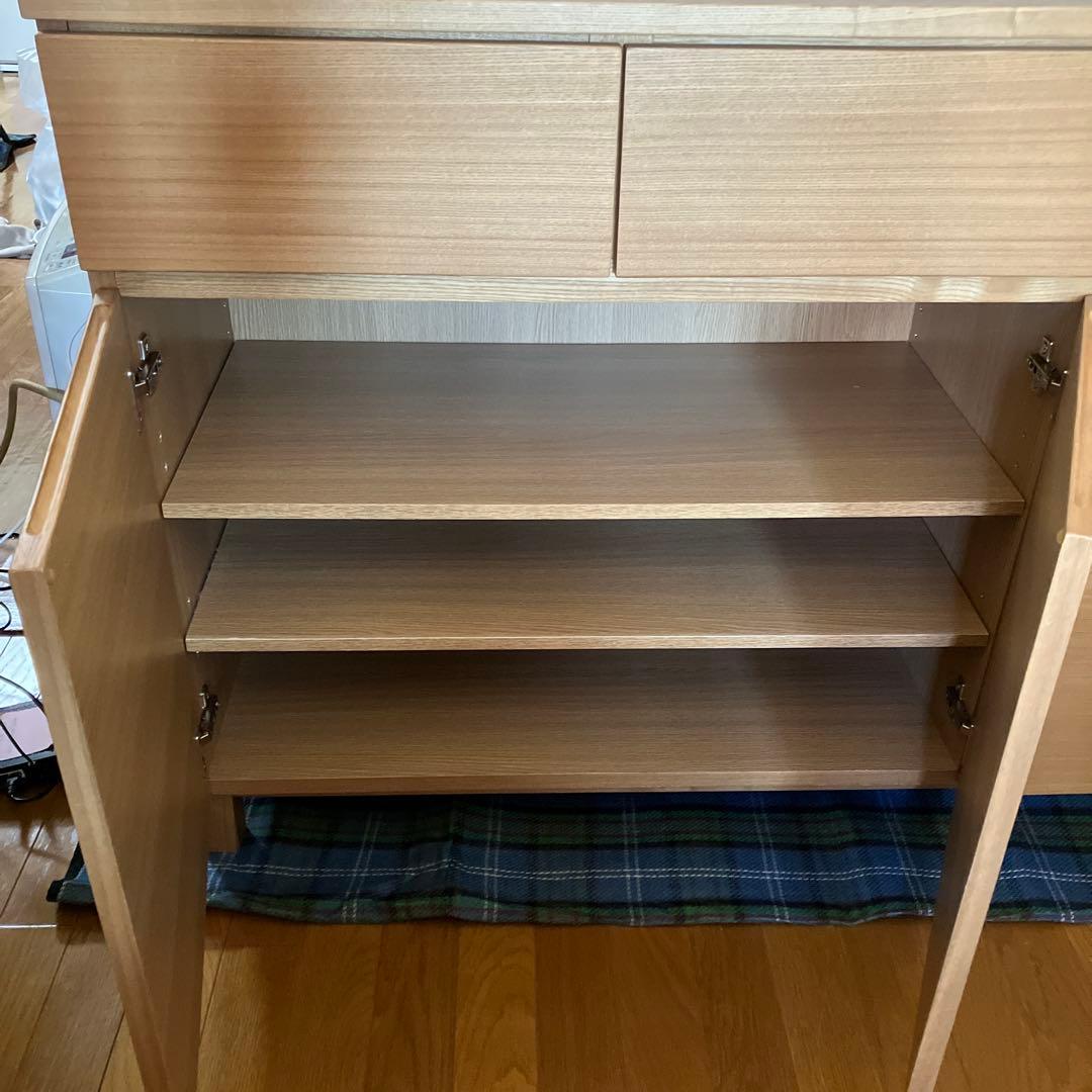 さる様専用】無印良品 木製 3連キャビネット