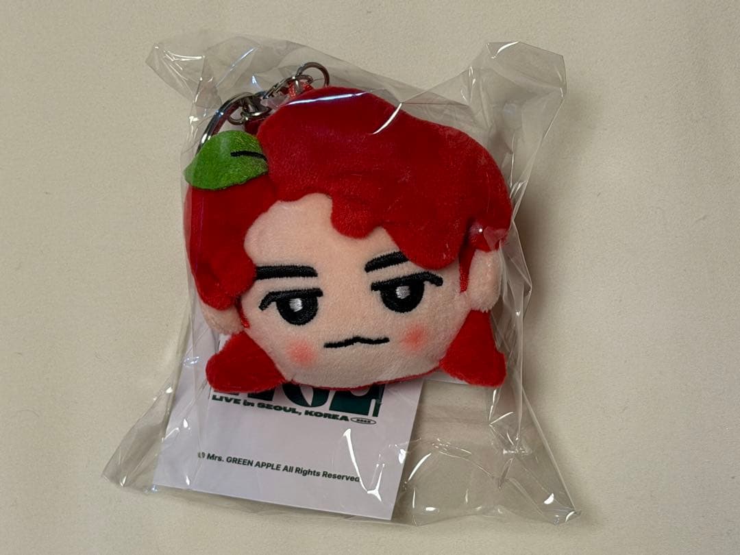 Mrs. GREEN APPLE 若井滉斗 ぬいぐるみ キーホルダー 韓国 - メルカリ