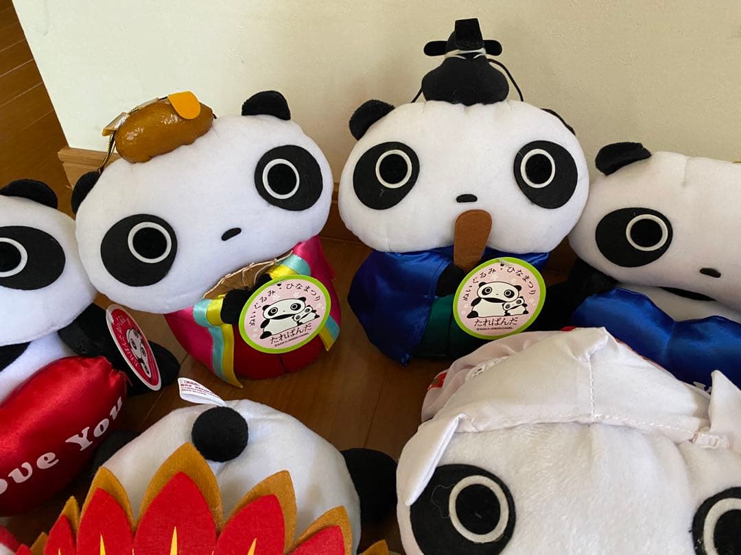 レトロ サンエックス たれぱんだ ぬいぐるみ おてだま 20点 まとめ売り