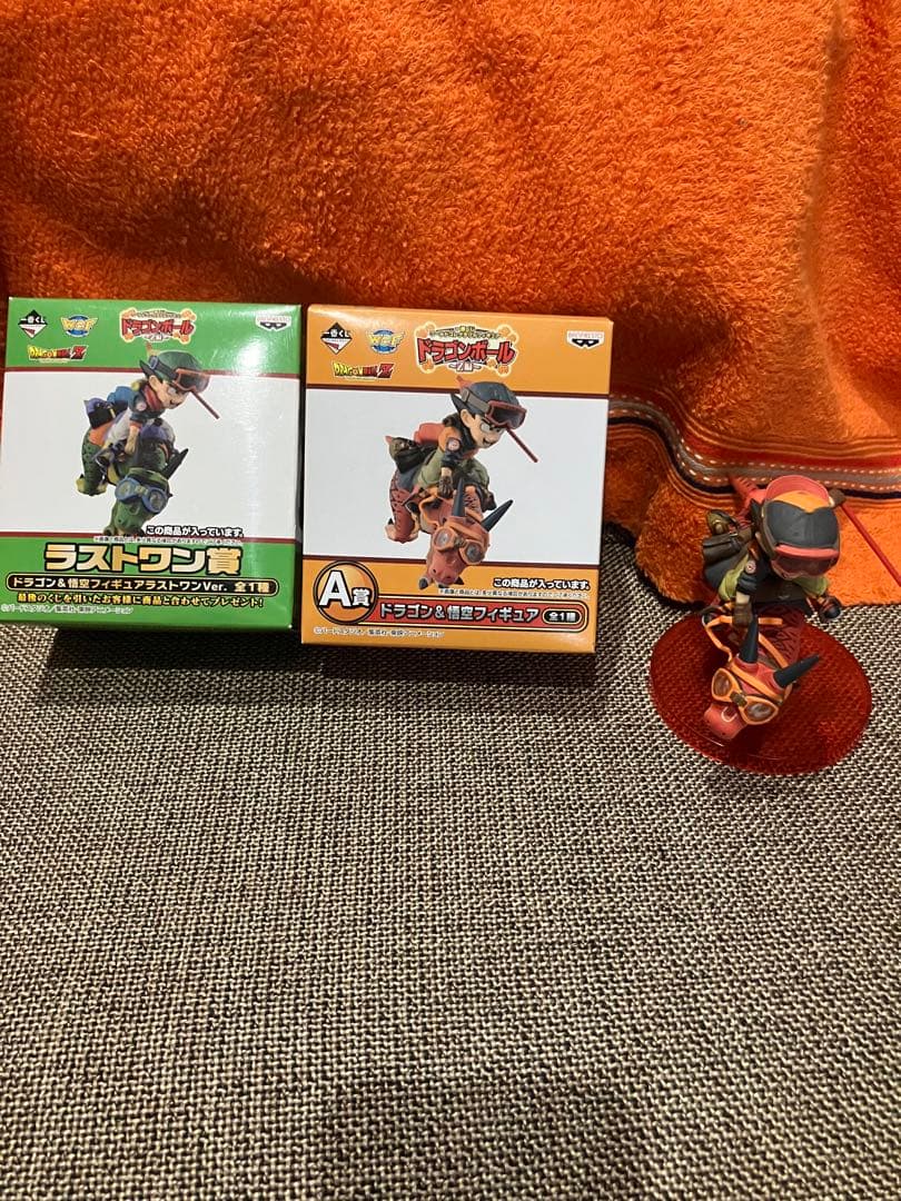 ドラゴンボール一番くじラストワン賞ドラゴン&悟空ワーコレ未開封