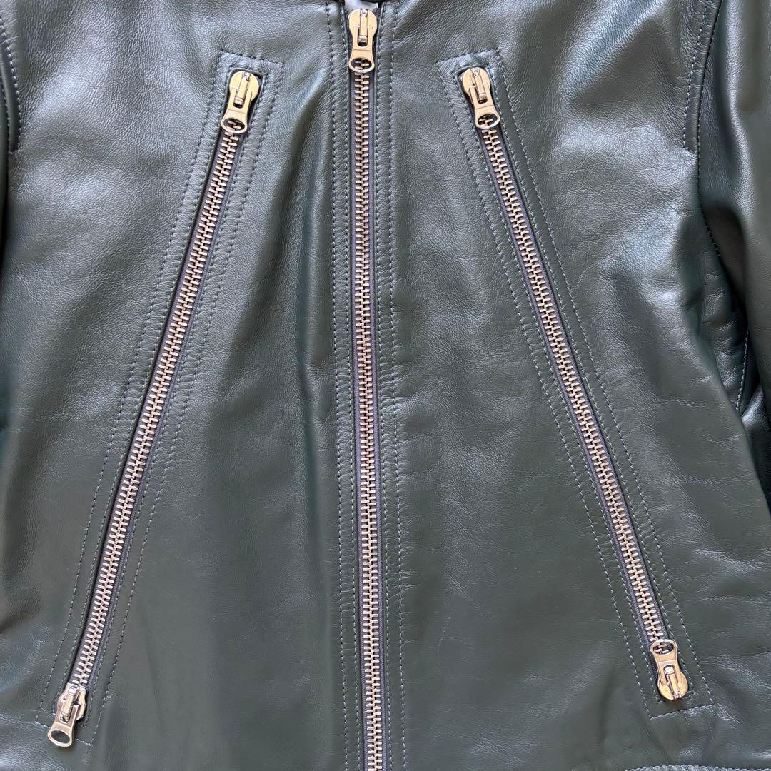 MM6 エムエム6 メゾン マルジェラ 八の字 ダメージ加工 ライダース L