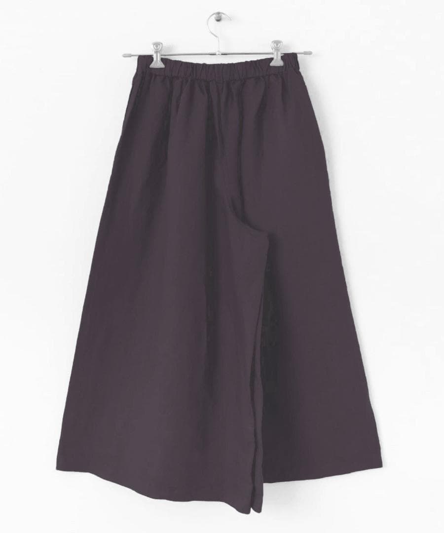 2025 春夏新作 かぐれ kagure リネンレーヨンワイドギャザーパンツ＊C