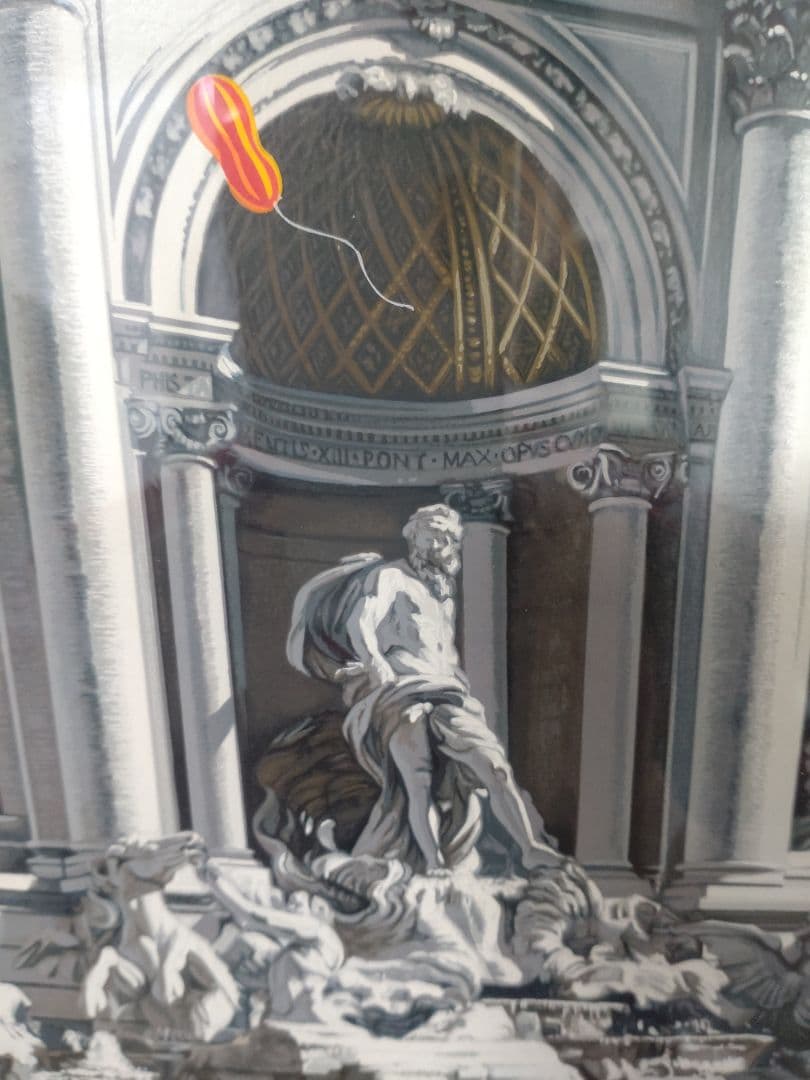 真作 保存状態◎ ヒロヤマガタ アースリーパラダイス イン ローマ 15号