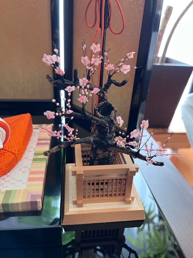 【送料込】雛人形　初代石川潤平　伝統工芸品　木目込み　ひな祭り