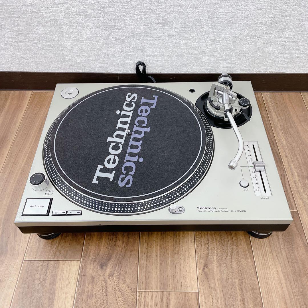 Technics SL-1200mk3d ターンテーブル 松下電器 動作確認済 - メルカリ