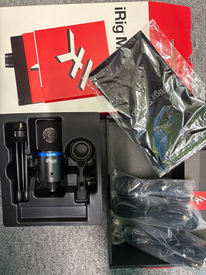 配信機器・PA機器・レコーディング機器 IK Multimedia iRig Mic Studio Black