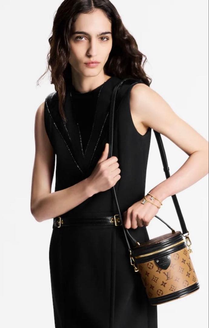 【美品】LOUIS VUITTONカンヌ モノグラムショルダーバッグ