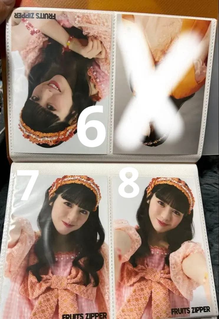 FRUITS ZIPPER ふるっぱー 鎮西寿々歌 生写真 ①