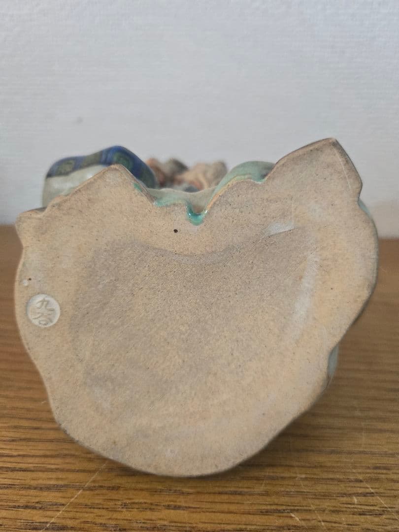 九谷焼 金彩色絵 寿老人 七福神 置物 オブジェ 縁起物 陶器 - メルカリ