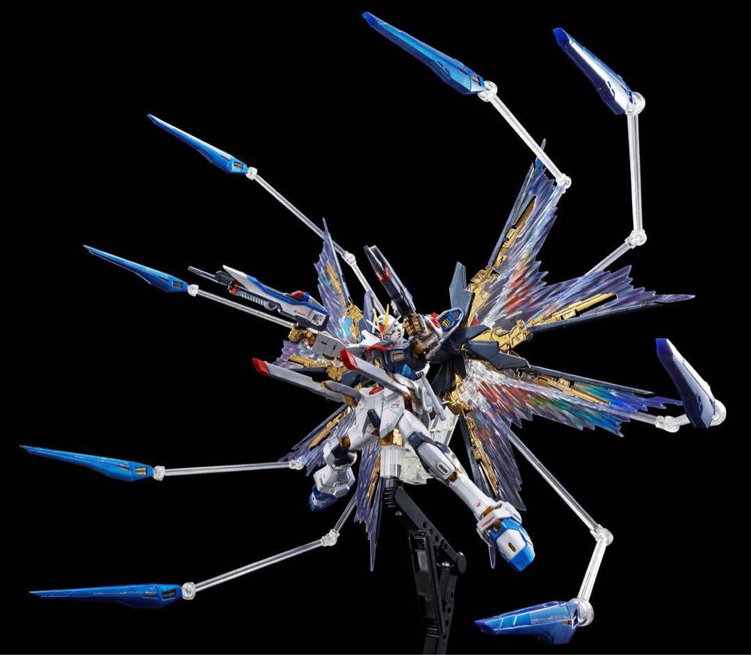 RG1/144ストライクフリーダムガンダム天空の翼セット【チタニウムフィニッシュ
