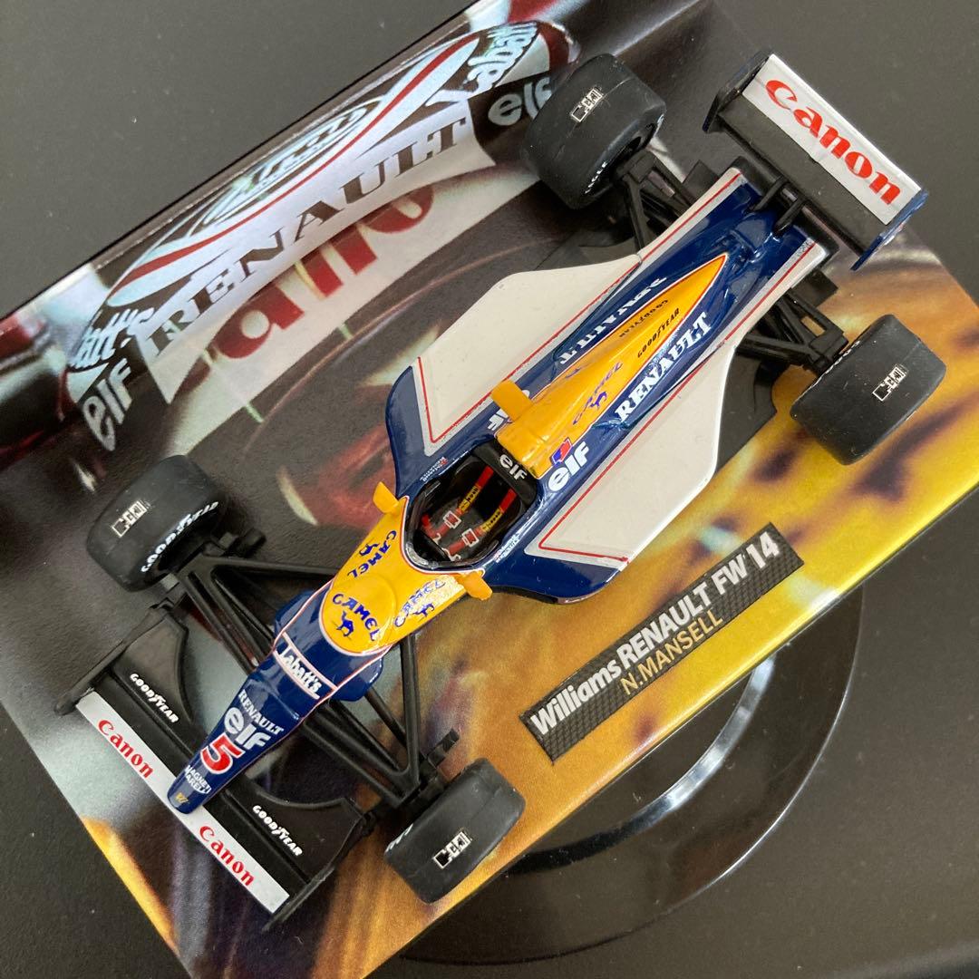 F1 ウィリアムズ FW14 ナイジェルマンセル ケースは ミニチャンプス