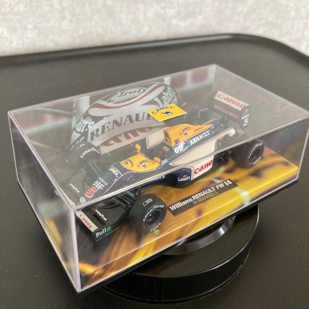 F1 ウィリアムズ FW14 ナイジェルマンセル ケースは ミニチャンプス